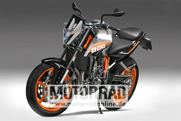 KTM Duke 800 Una Nuova Naked In Arrivo Per EICMA 2015