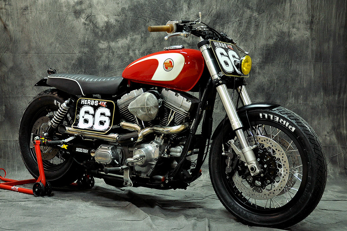 XTR Pepo Gabrielle Una Street Tracker Harley Con Un Pizzico Di Racing