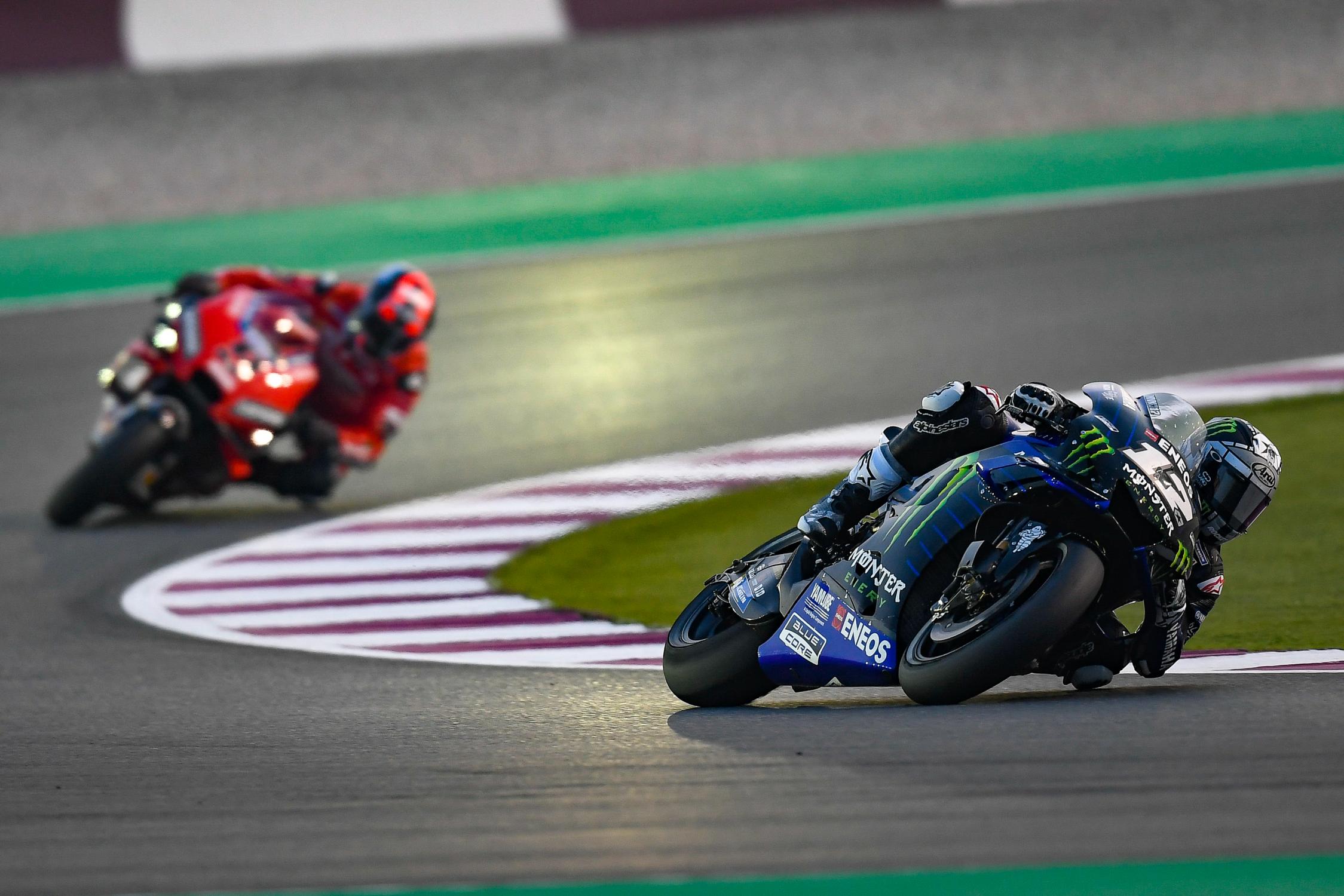 Motogp Test Qatar Giorno Vinales Primo Bene Honda