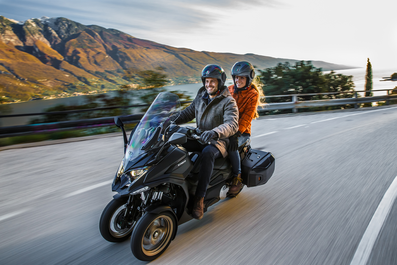 Kymco Cv Il Tre Ruote Bicilindrico Sta Per Arrivare