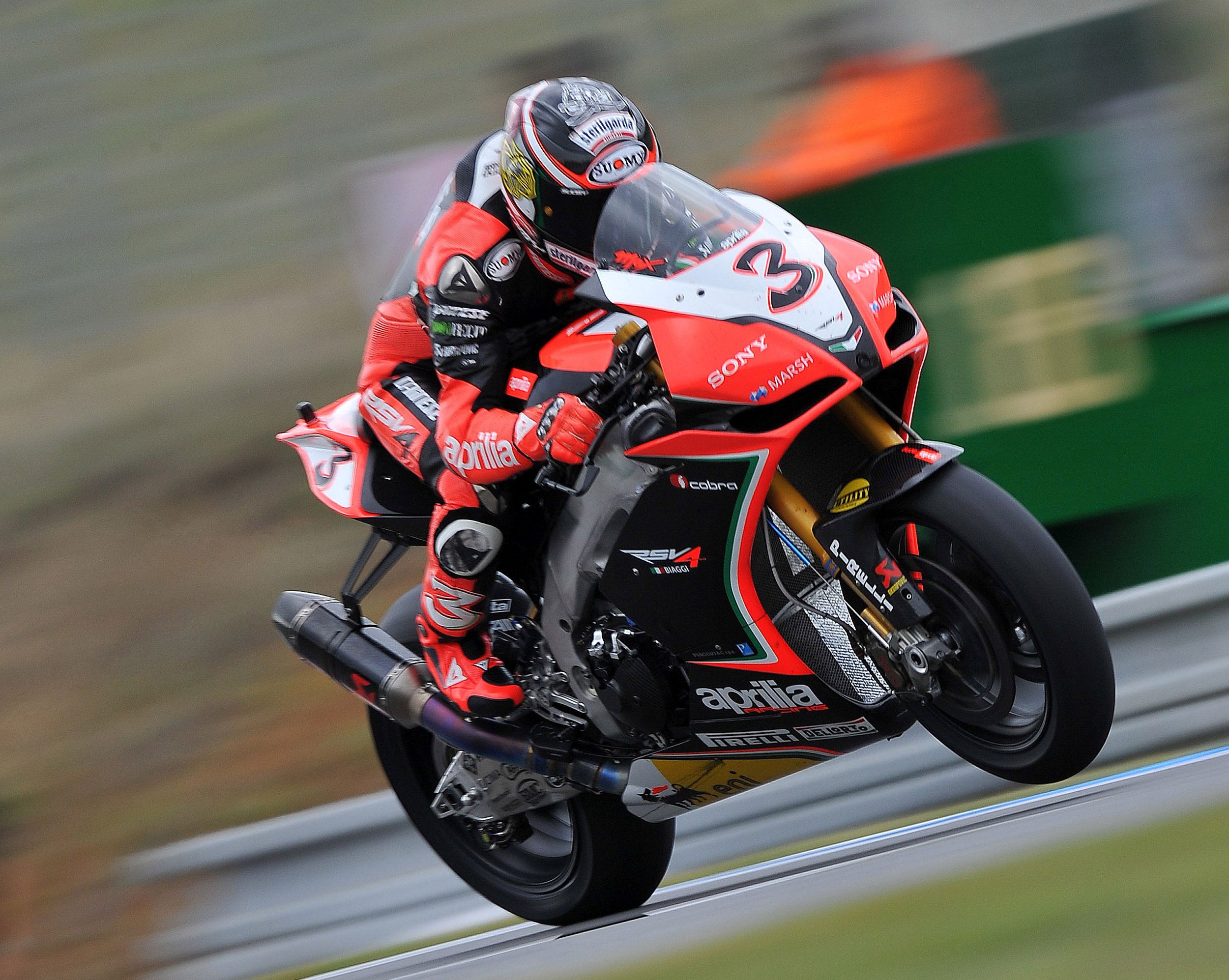 Max Biaggi Al Mugello Per Eliminare Il Chattering