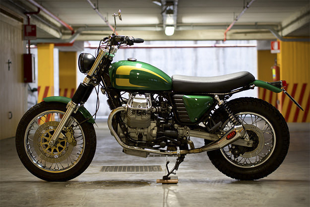 Moto Guzzi Nevada Scrambler By Officine Rossopuro