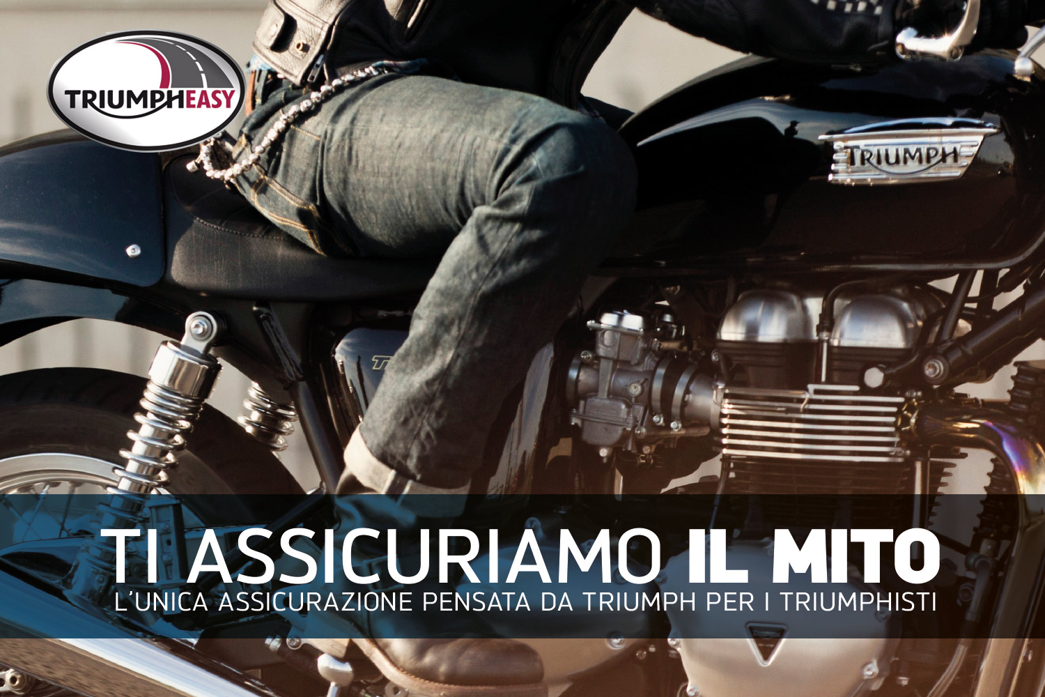 Triumph moto assicurazione Easy per i clienti
