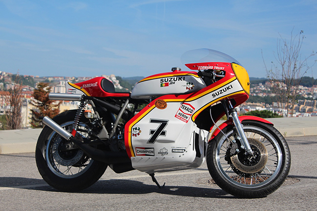 t500 fairing suzuki omaggio a Suzuki Sheene Redonda, TR Barry by 750