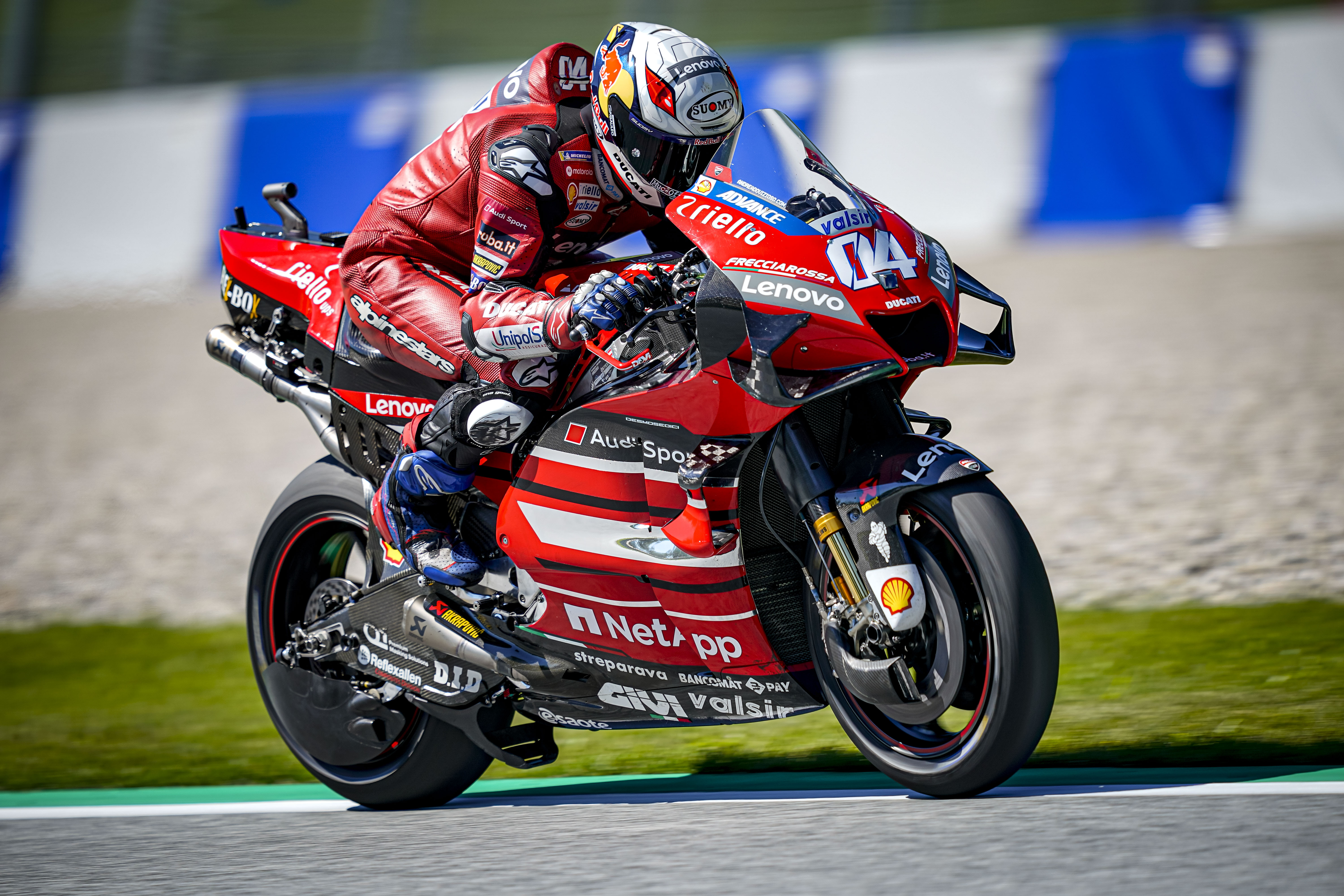 MotoGP 2020 Austria Ducati in terza e quarta fila con Dovizioso e