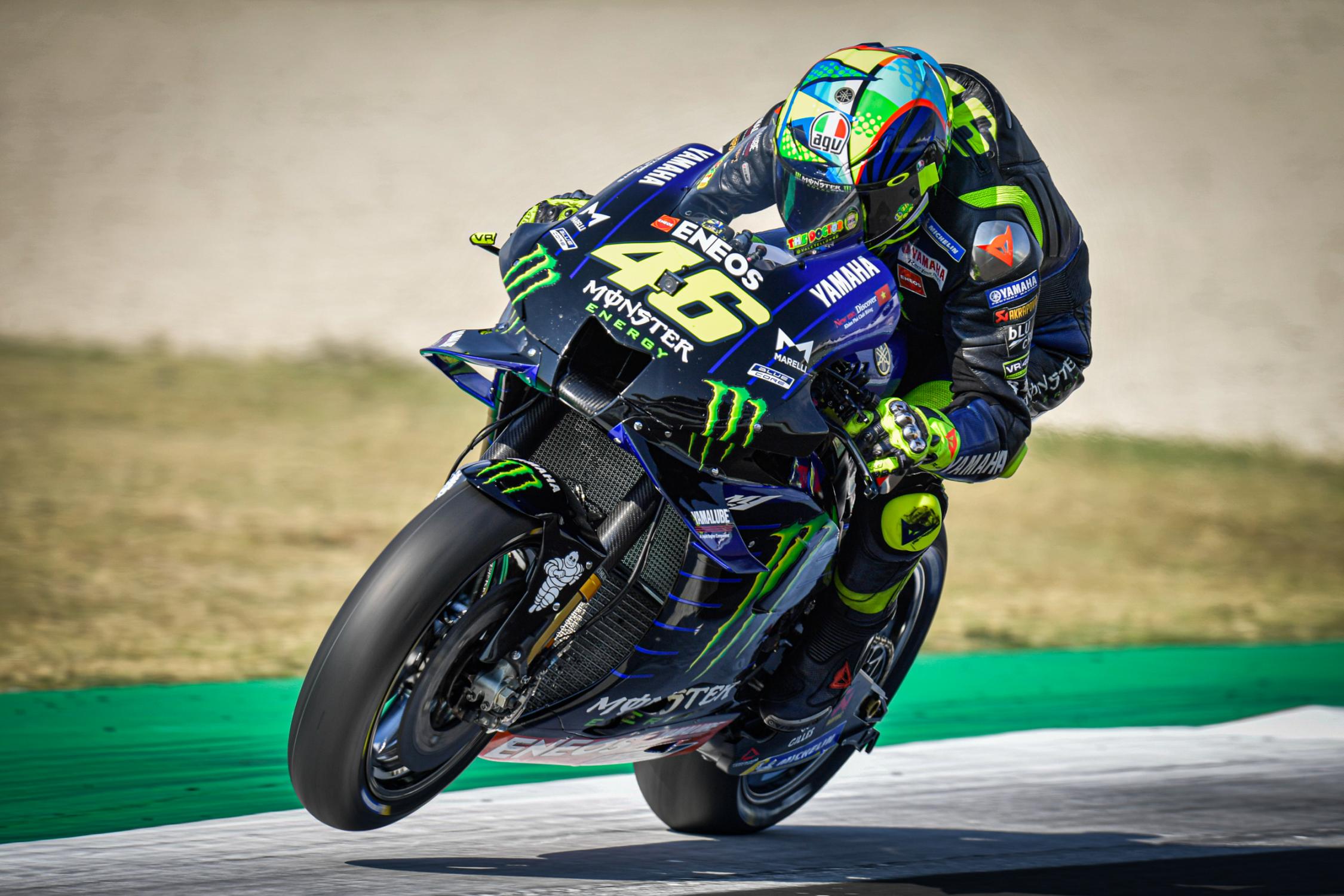 MotoGP 2020 Misano - Valentino Rossi: “Qualcosa di positivo nei test”