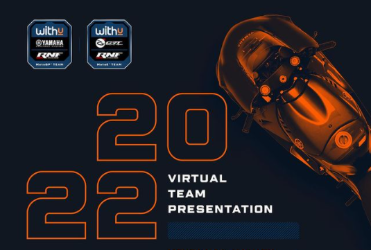 MotoGP, live la presentazione del team WithU Yamaha RNF