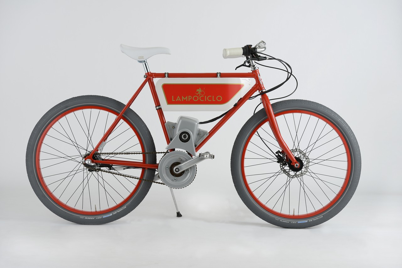 Lampociclo, bici elettrica vintage