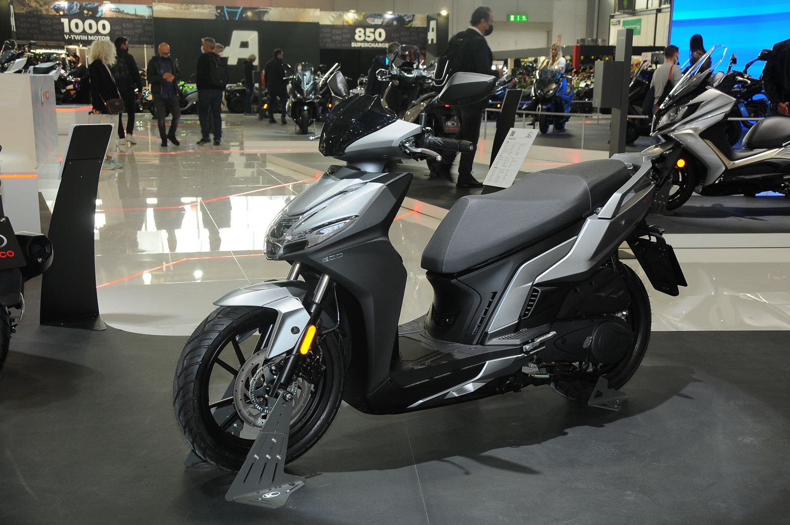 EICMA 2021 - Kymco Agility Plus S, sportività e tradizione