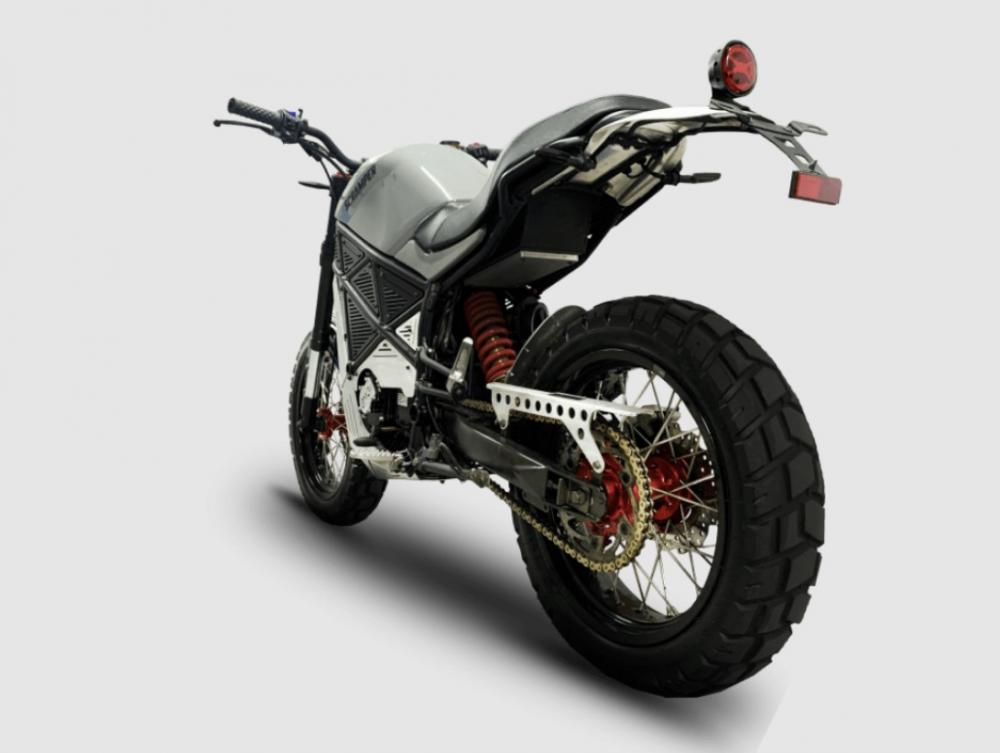 Motocicletta elettrica per bambini Ducati Scrambler Desert Sled