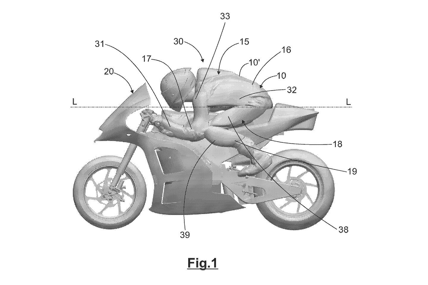 Aprilia studia appendici aerodinamiche anche per il pilota