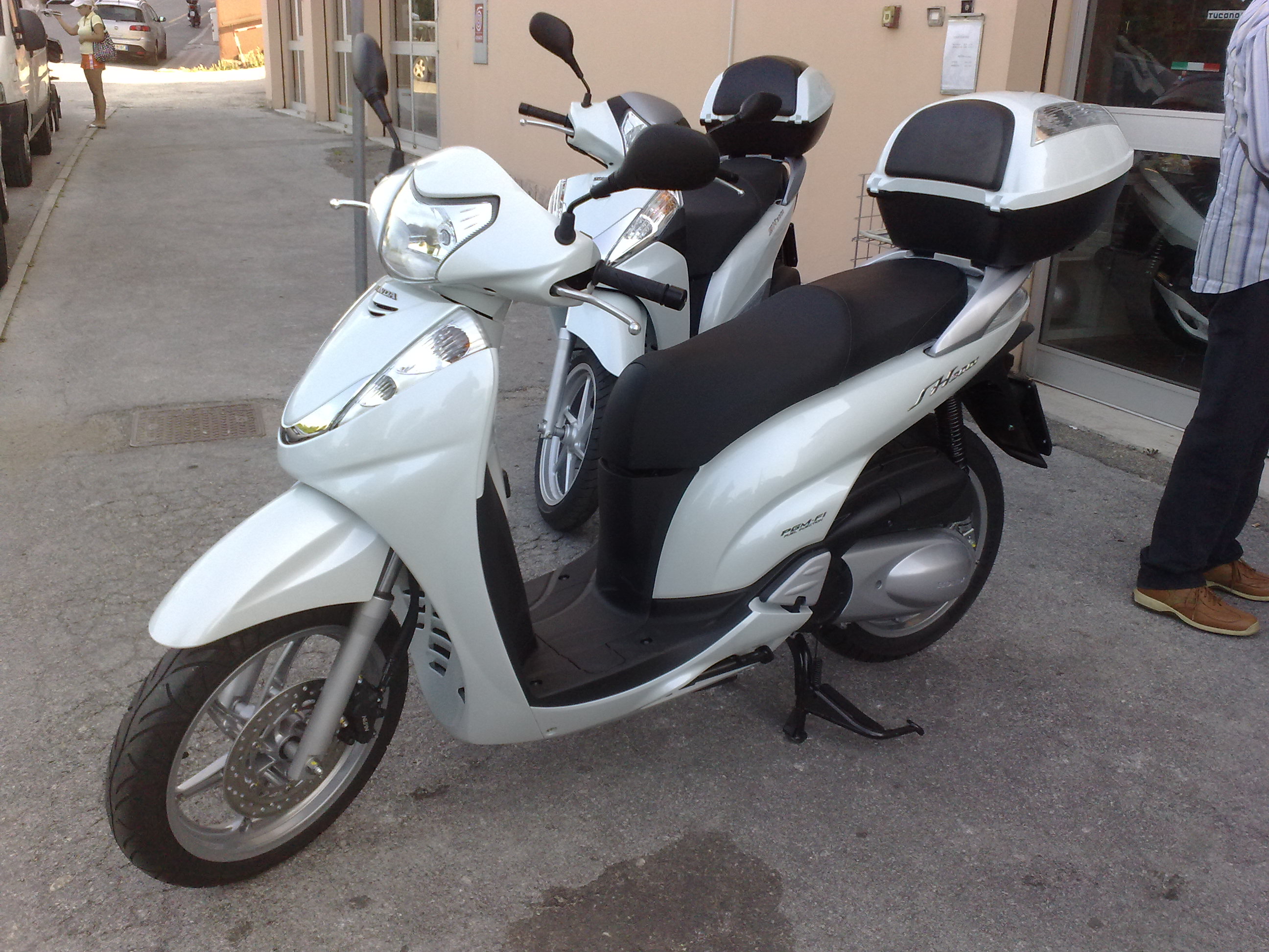 Parabrezza Moto FABBRI Grigio Summer Per Honda SH 300 2016-2020 Parabrezza Per Scooter
