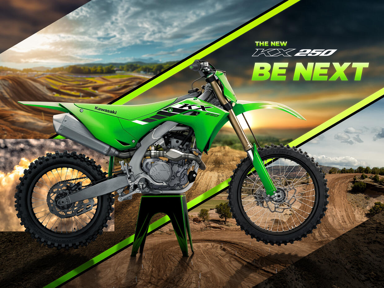 Kawasaki KX250 MY 2025, ora assomiglia alla 450 - Mondo Corsa