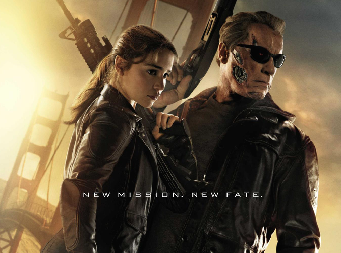 Terminator Genisys Schwarzy veste Matchless inSella