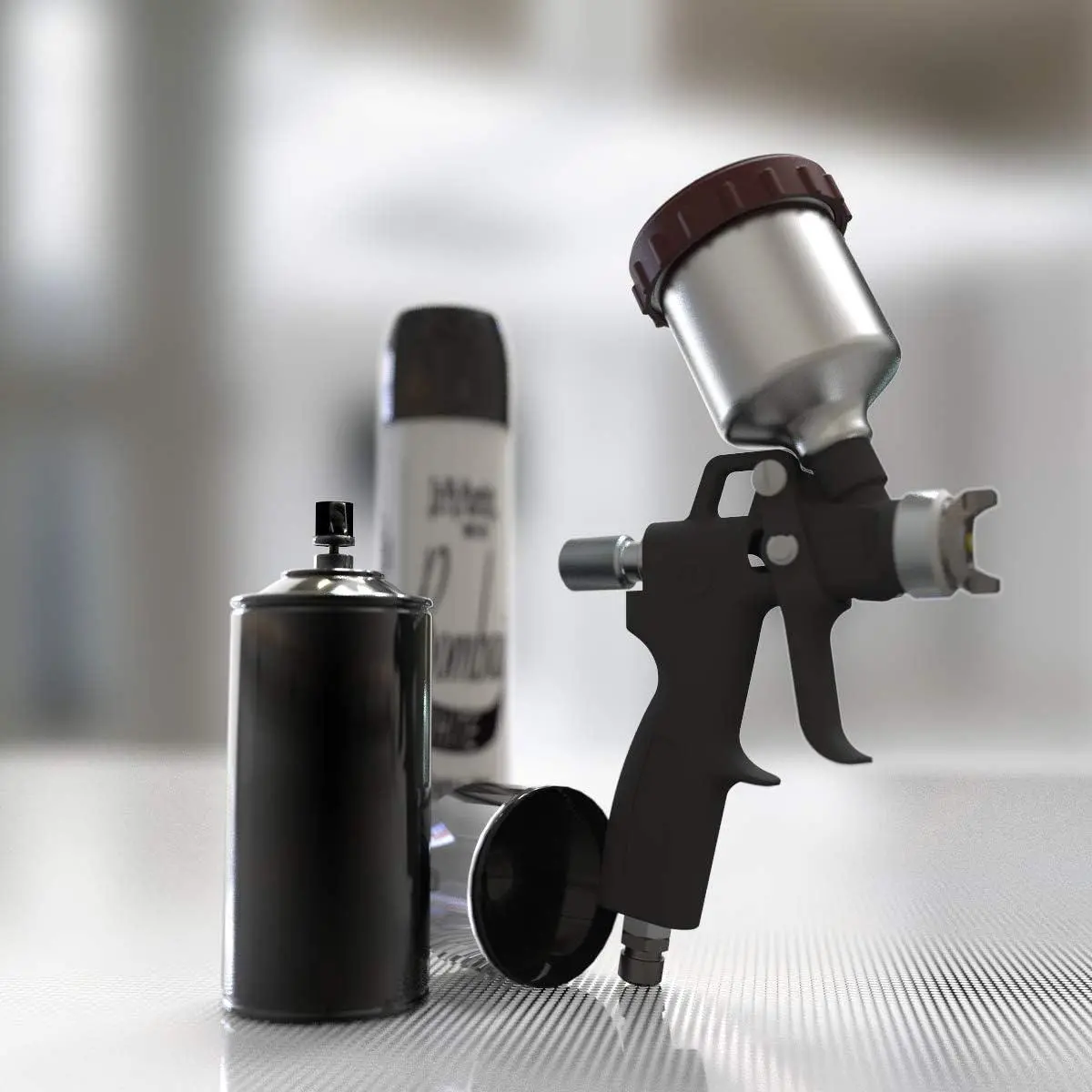 Le pistolet pulvérisateur reste le meilleur choix lorsque vous devez peindre plusieurs pièces en même temps ou que vous recherchez une finition de qualité professionnelle