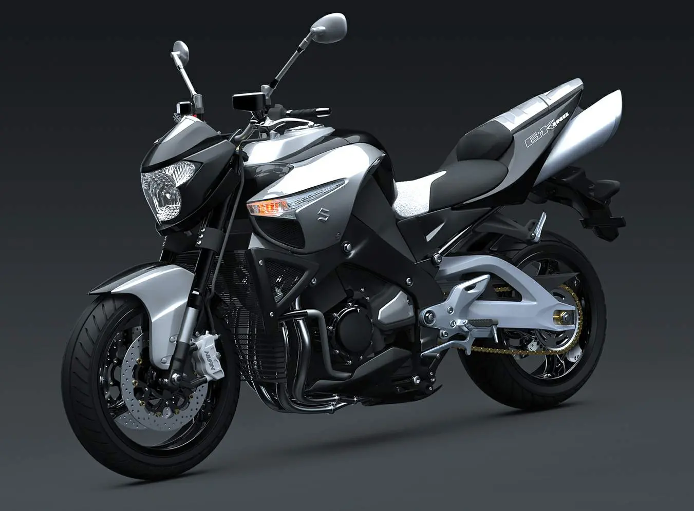 La position de conduite est confortable, presque comme sur une moto de moyenne cylindrée ; seul le réservoir d'essence, un peu volumineux, peut gêner