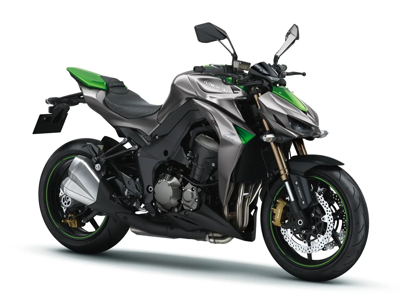 Kawasaki Z1000 2014 la moto naked si fa cattiva foto inSella