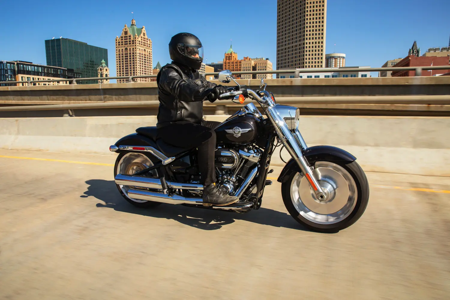 Harley Davidson 2021 la Fat Boy 114 e piu muscolosa e brillante inSella