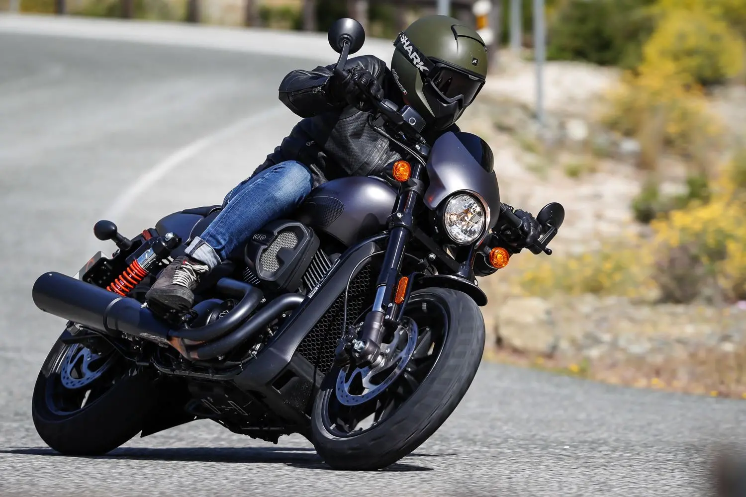 Harley Davidson Street Rod grintosa ma facile inSella