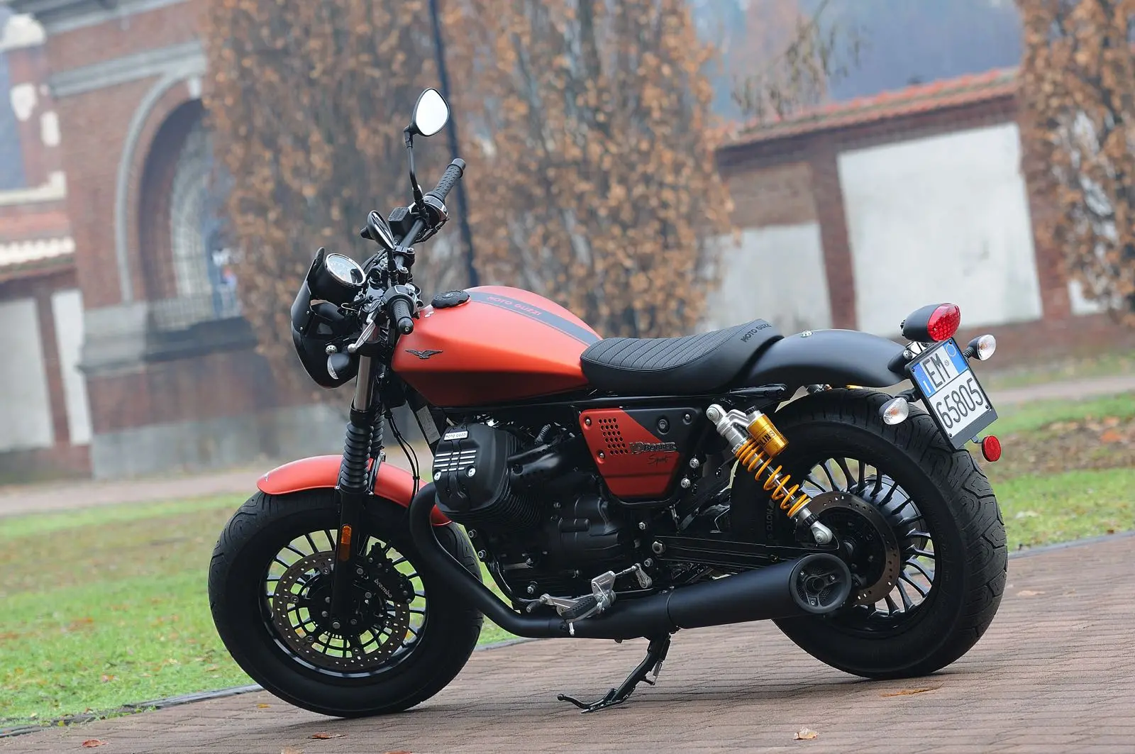 Moto Guzzi V9 Bobber Sport la fuoriserie e servita inSella