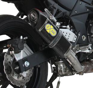 Scarico Exan X-Black per Z 750