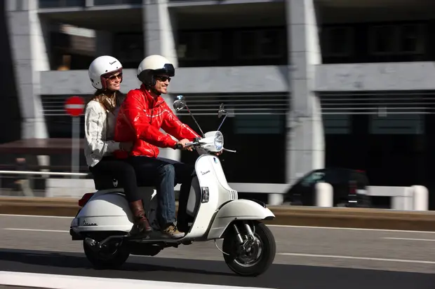 Prova Vespa PX 150 2011