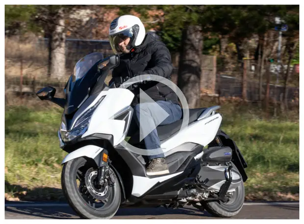 Prova Honda Forza 350 2021