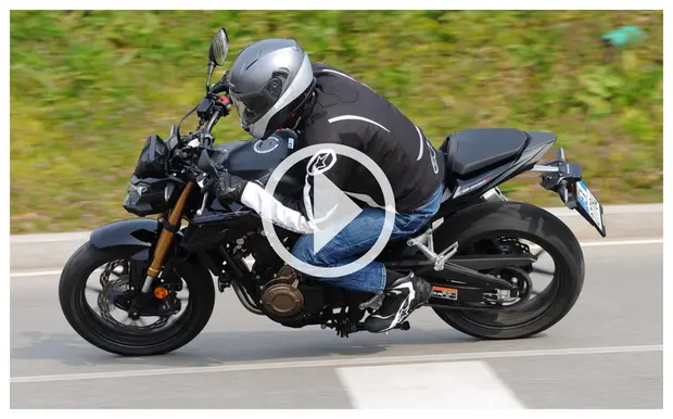 Prova Honda CB F CB 500 F 2022