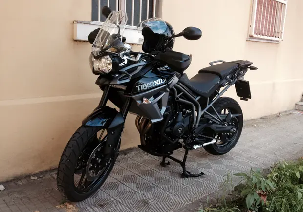 Prova Triumph Tiger 800 XRx 2016