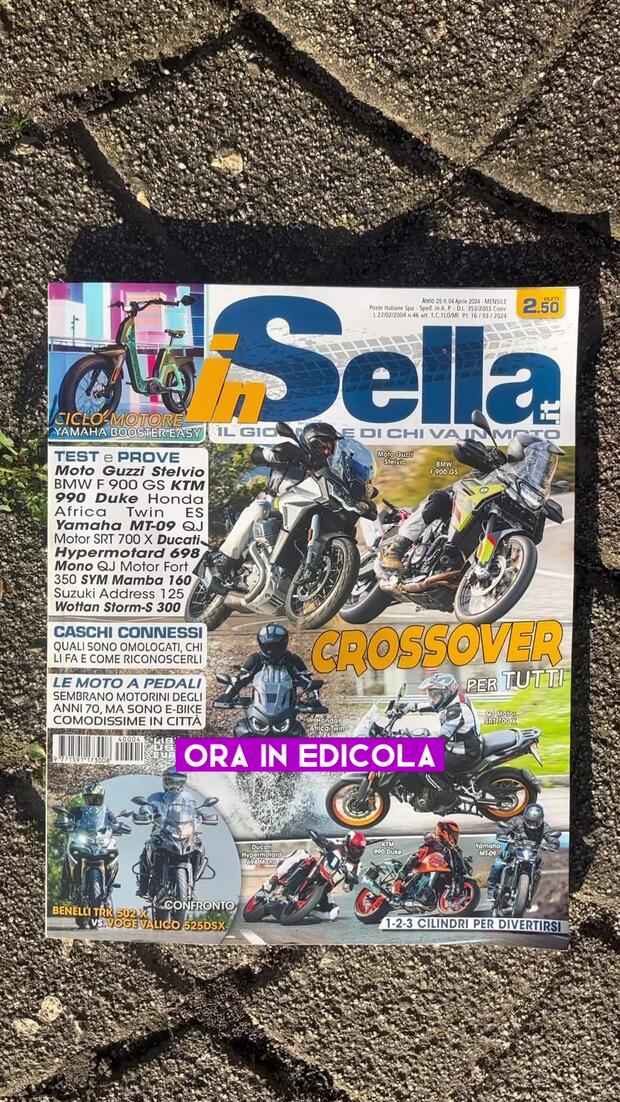 È in edicola inSella di aprile! . . .