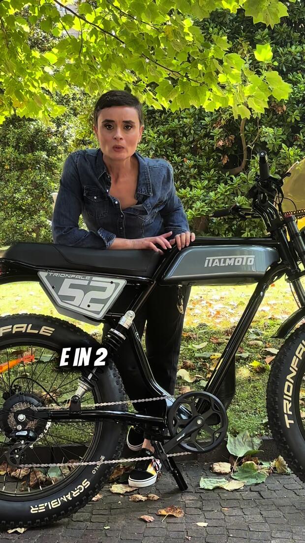 Italmoto Trionfale, la e-bike stilosa che è anche una scrambler . . .