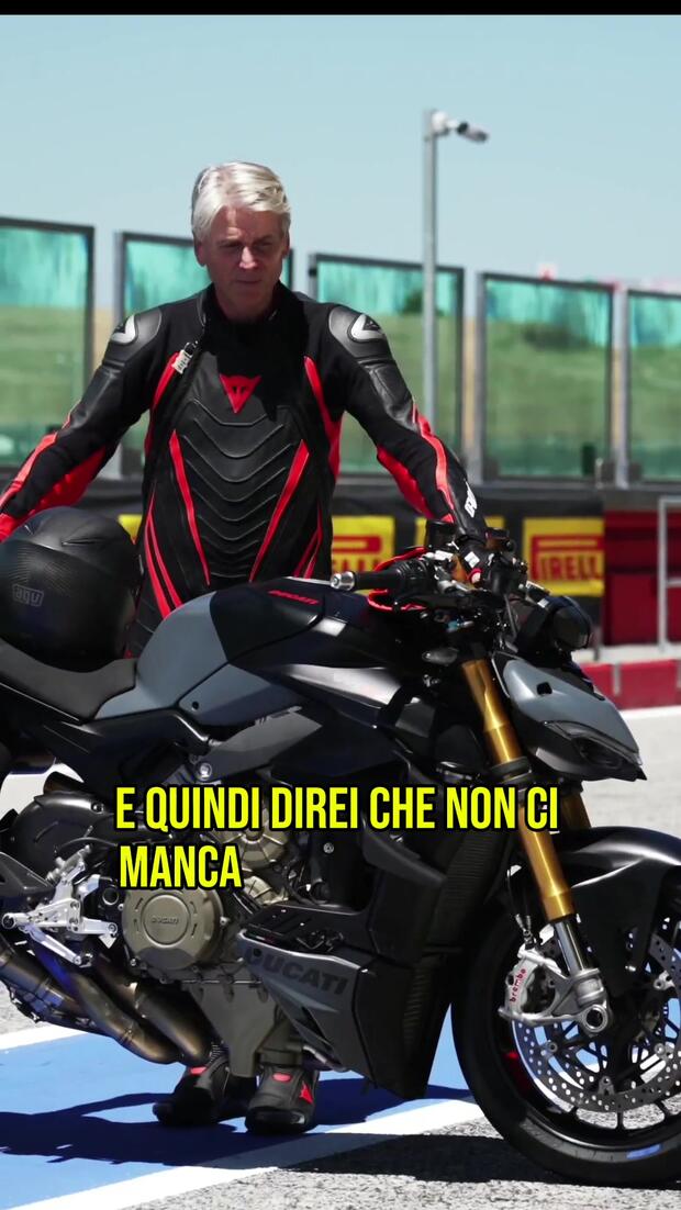 Ducati Streetfighter V4S in configurazione racing: l’abbiamo provata a Misano! . . .