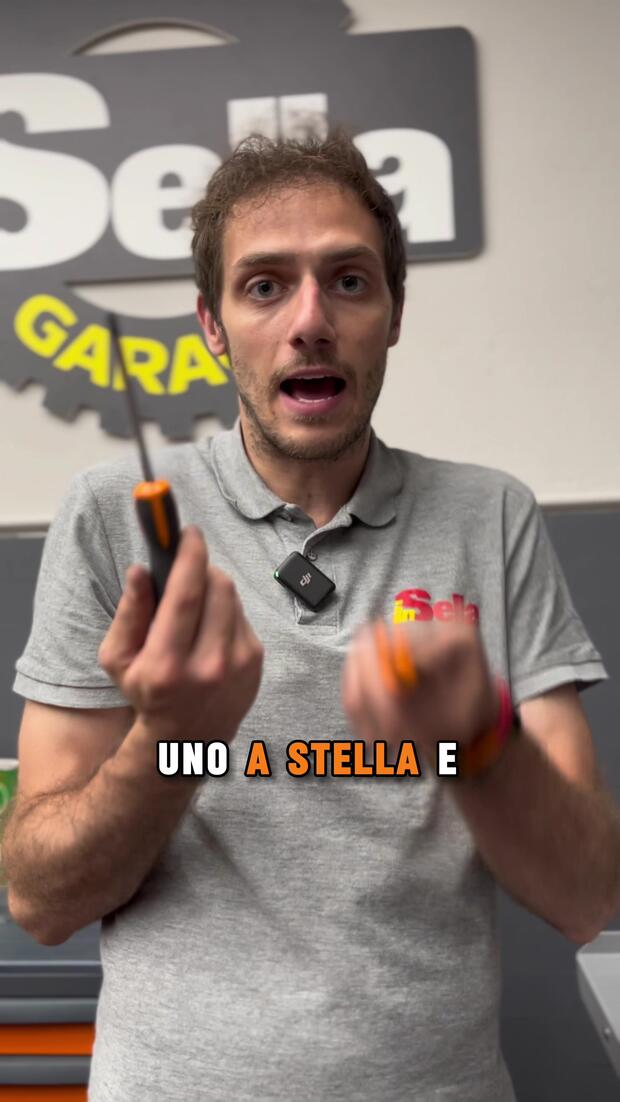Attrezzi indispensabili: il cacciavite . . .