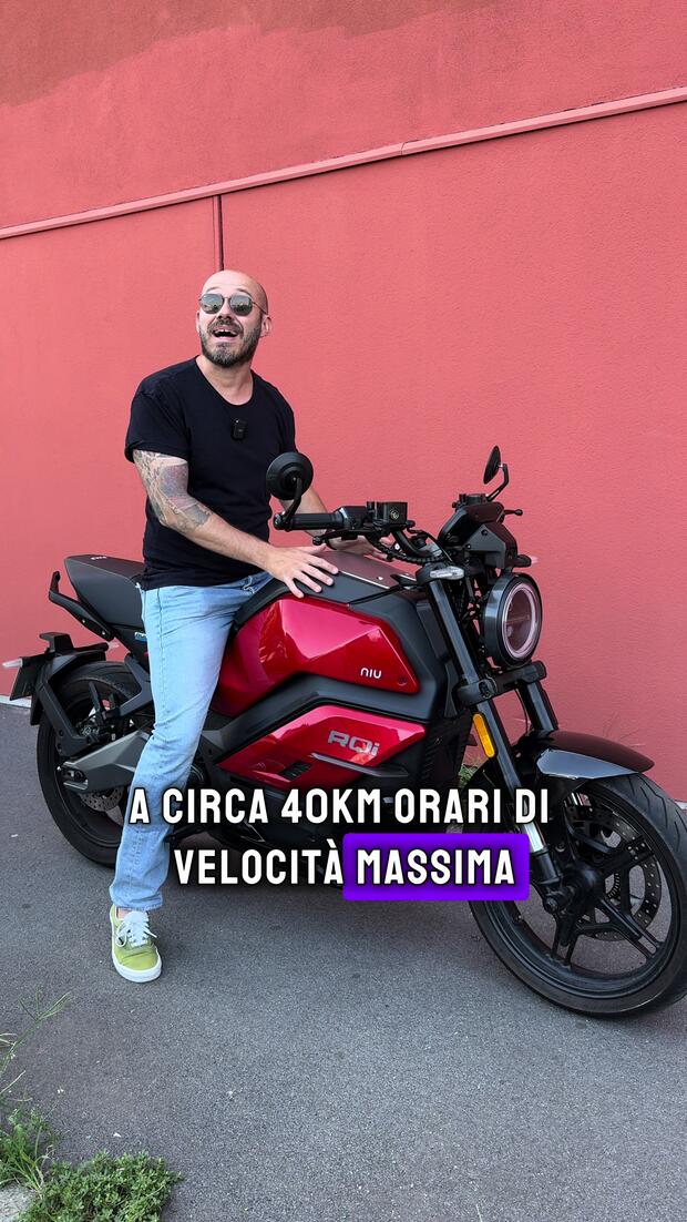 NIU RQi, la “125” elettrica ultratecnologica . . .