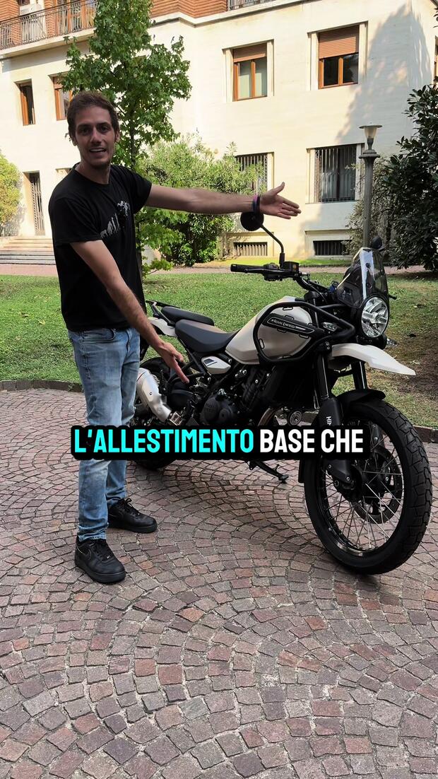 Royal Enfield Himalayan 450 base . . .