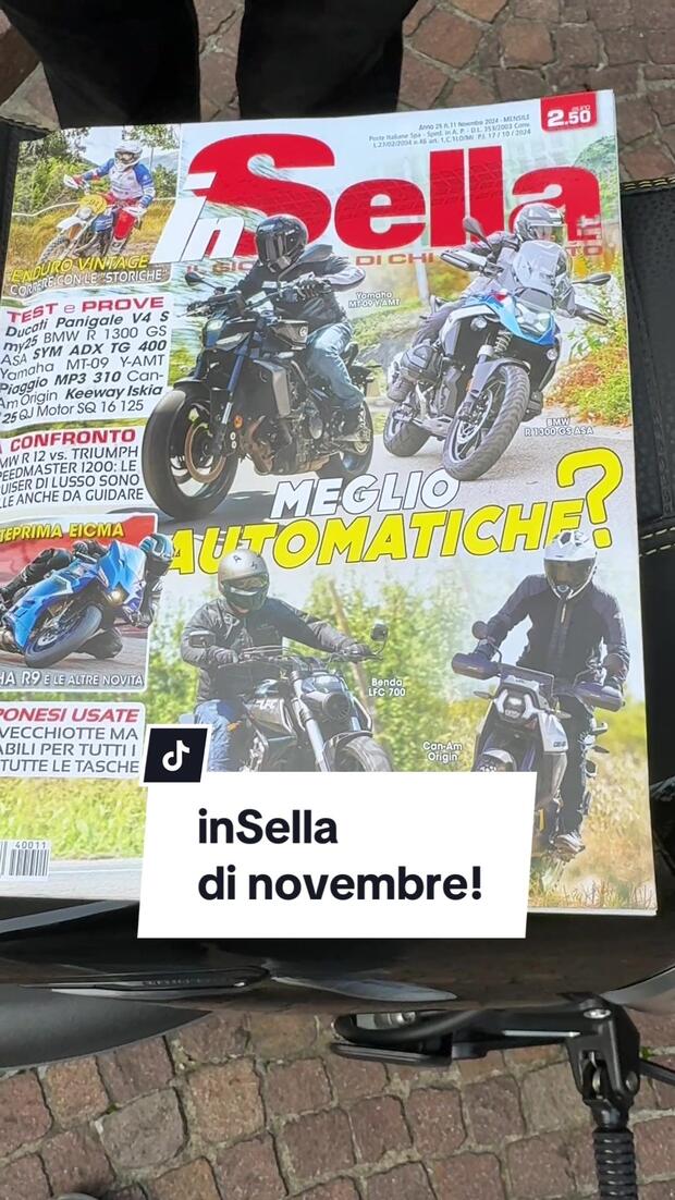 È in edicola inSella di novembre! . . .