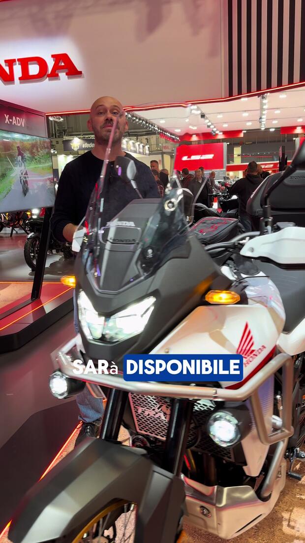 Honda: come cambia la Transalp 750 . . .
