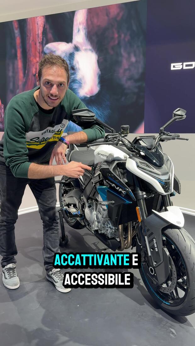 CFmoto 675NK a tre cilindri! . . .