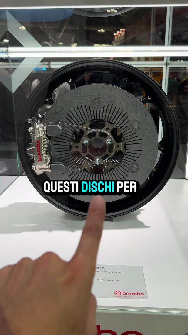 Brembo: freni da MotoGP! . . .
