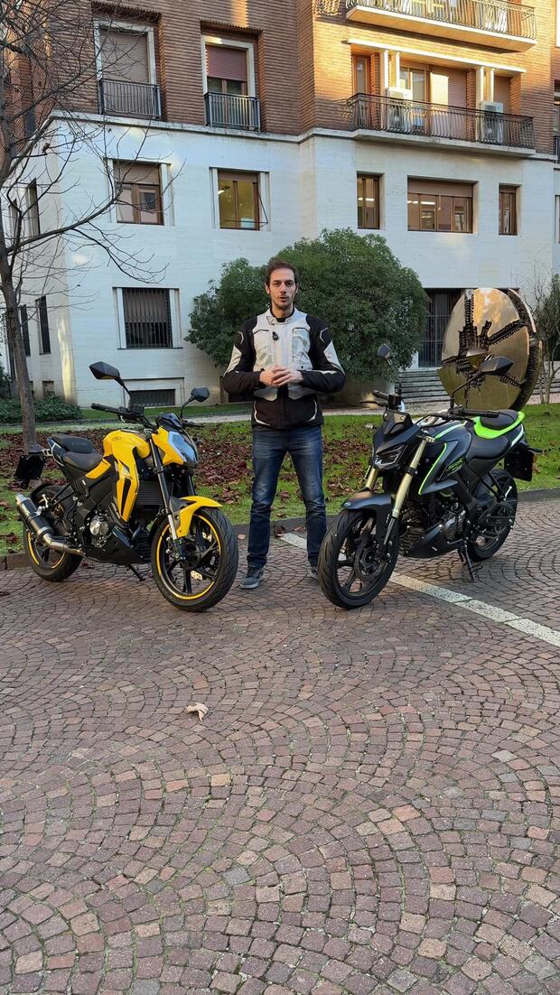 125 a confronto: Keeway RKF 125 e QJ Motor SRK 125 S . . .