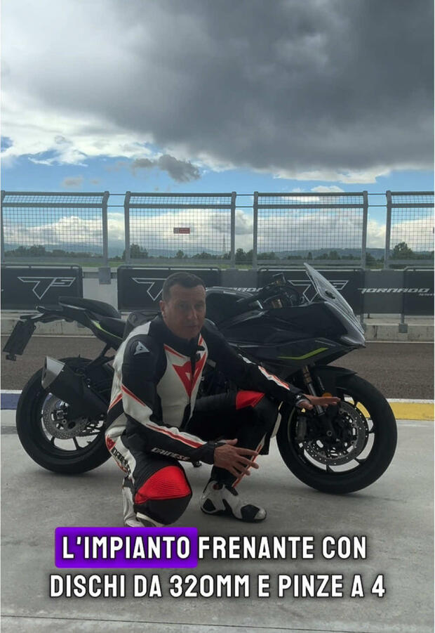 Benelli Tornado 550 . . .