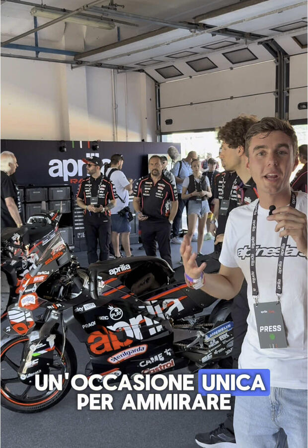 Vi raccontiamo l’Aprilia All Stars 2025! E già che c’eravamo abbiamo provato la RS660… . . .    @Aprilia Racing