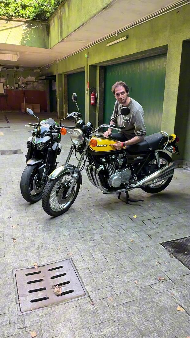 Kawasaki Z900, meglio la nuova o la mitica Z1? . . .