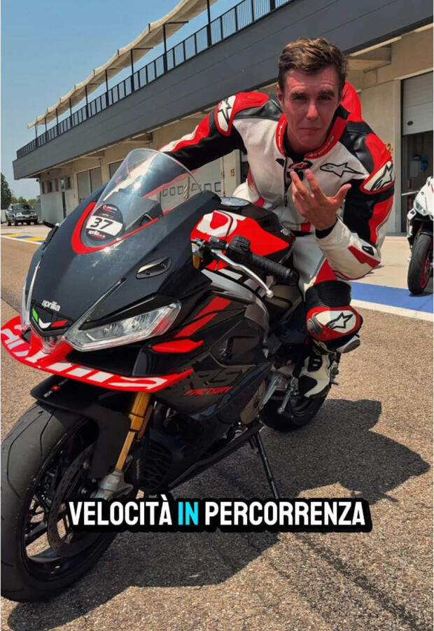 Aprilia RS660: l’abbiamo provata in pista a Modena durante uno dei Racer Days! . . .