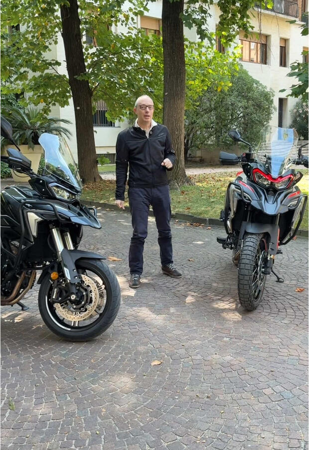 Benelli TRK702 “standard” e TRK702X model year 2025 (Euro 5+) . . .