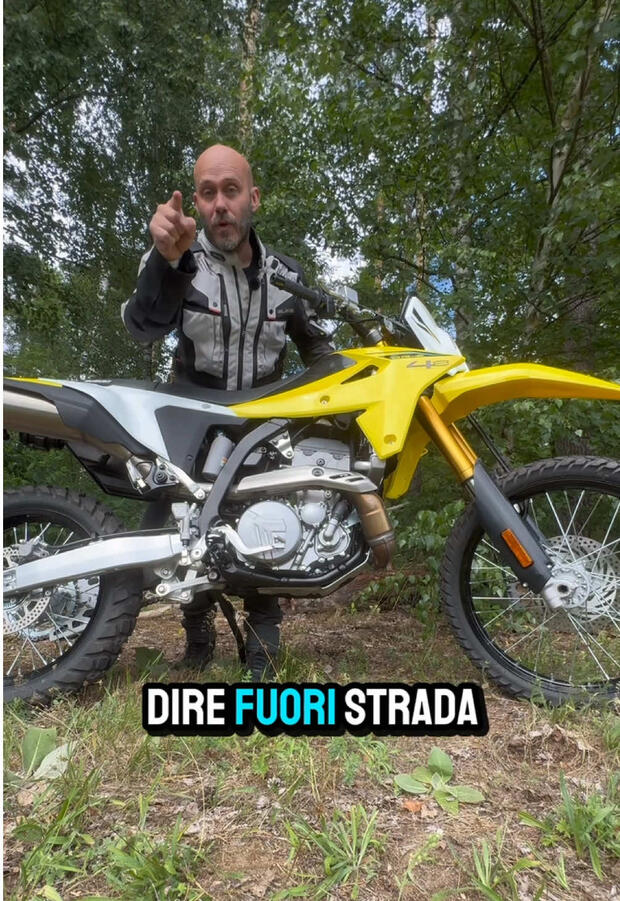 Suzuki DR-Z4S: l’enduro “dual purpose”? . . .