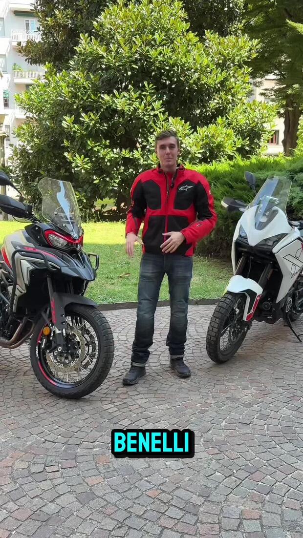 Benelli TRK 702 X e Moto Morini X-Cape 700 . . .