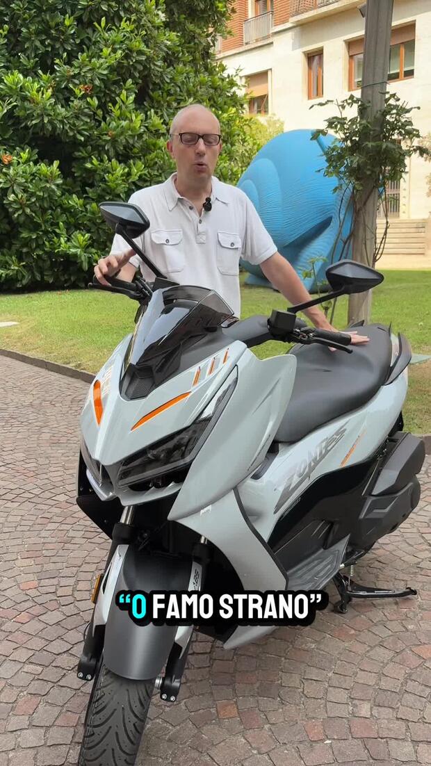 Zontes 368D, avviamento e spegnimento “elettronici” . . .