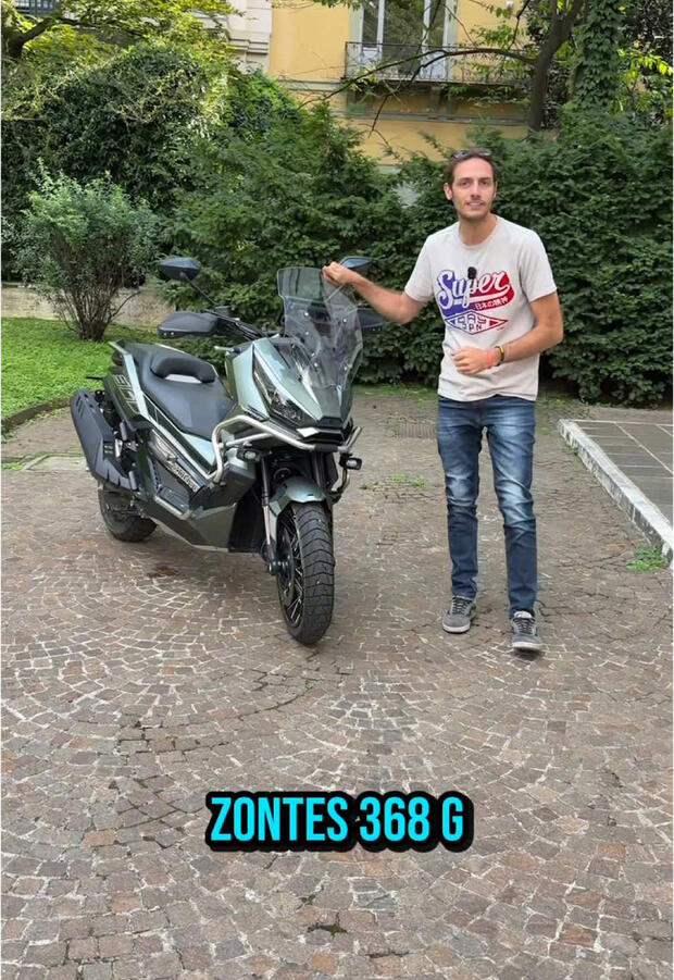 Zontes 368G: che vecne pare dello scooter adventure? . . .