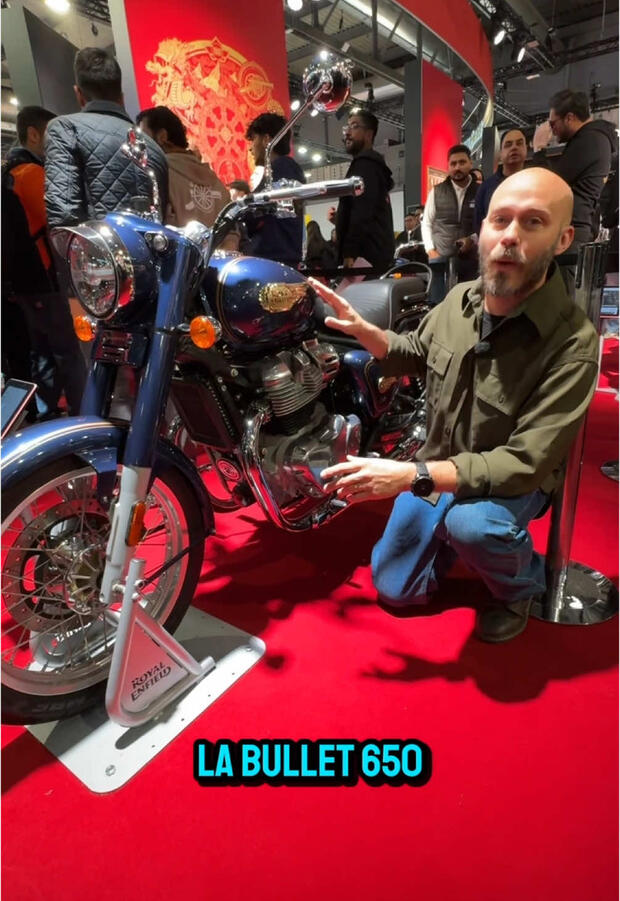 Royal Enfield: ecco la Bullet 650! . . .